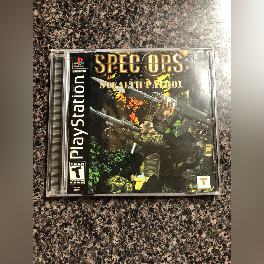 SPEC OPS: Stealth Patrol PLAYSTATION 1 GAME